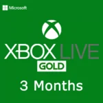 Microsoft Xbox Live Gold 3 Month Membership