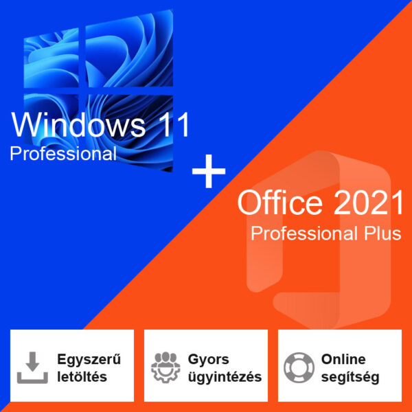 Windows 11 pro, Office 2021 pro plus