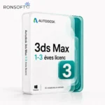Autodesk 3DS MAX I Windows  I 1-3 éves licenc