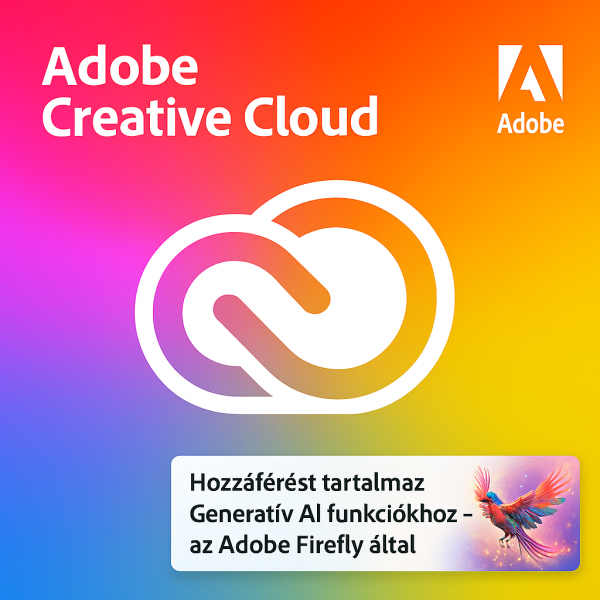 Adobe Creative Cloud - 1 hónapos licenc I Windows & Mac