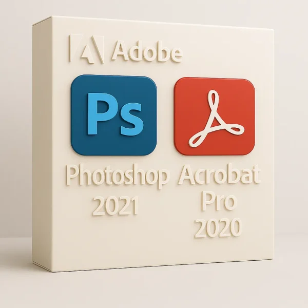 Adobe Photoshop 2021 + Adobe Acrobat Pro 2020 Csomagajánlat.