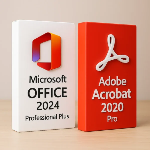 Microsoft Office 2024 Pro Plus + Adobe Acrobat 2020 Pro