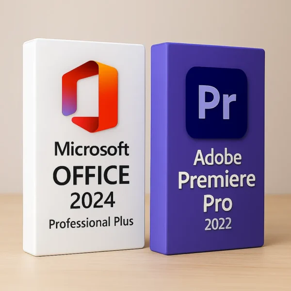 Microsoft Office 2024 Pro Plus + Adobe Premiere Pro 2022