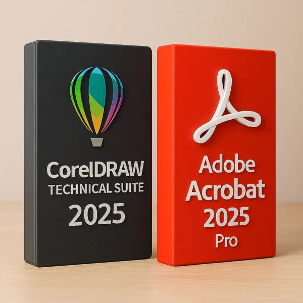 CorelDRAW Technical Suite 2025 + Adobe Acrobat 2025 Pro