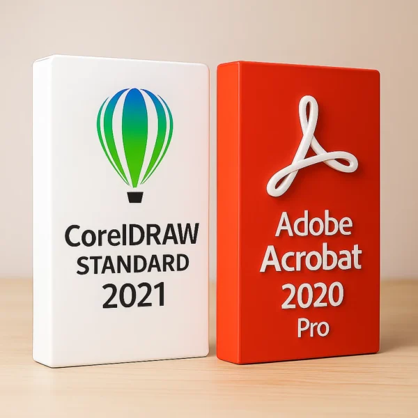 CorelDRAW Standard 2021 + Acrobat 2020 Pro I Windows