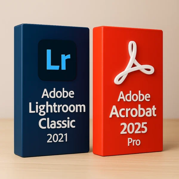 Lightroom Classic 2021 + Acrobat 2025 Pro I Windows