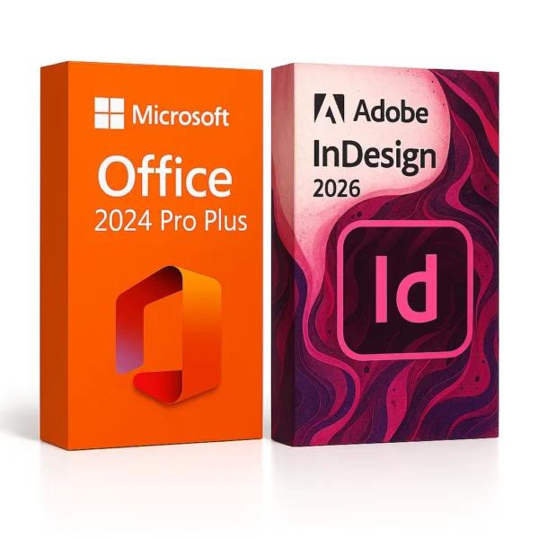 InDesign 2026 + Office 2024 Pro Plus