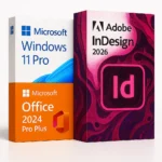 InDesign 2026 + Windows 11 Pro + Office 2024 Pro Plus