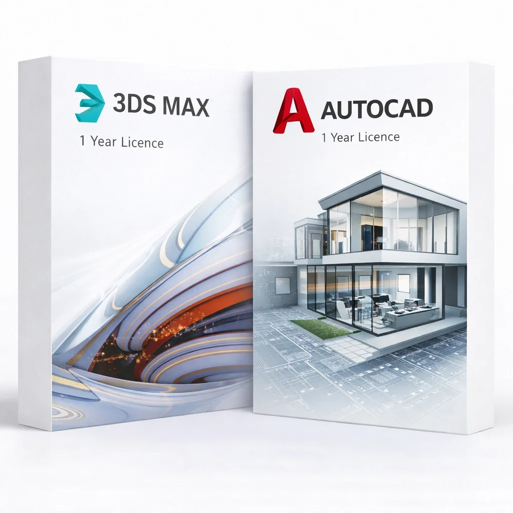 3dsmax_autocad_1 Autodesk 3ds Max + AutoCAD (1 év) I Windows - Image 1
