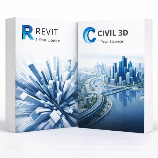 Autodesk Revit és Civil 3D (1 év), Windows szoftvercsomag termékképe