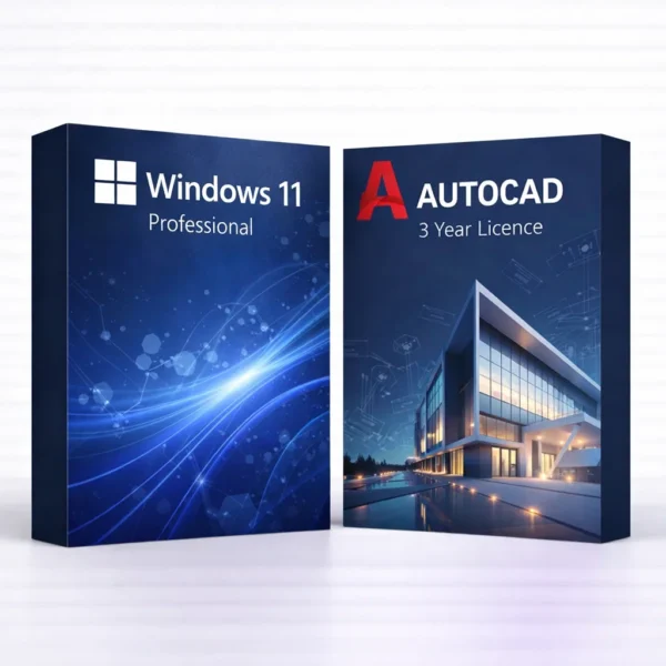 Windows 11 Pro és Autodesk AutoCAD (3 év) szoftvercsomag termékképe
