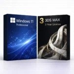 Windows 11 Pro (örök) + Autodesk 3ds Max (3 év)