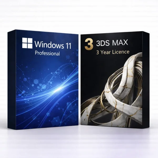 Windows 11 Pro és Autodesk 3ds Max (3 év) szoftvercsomag termékképe
