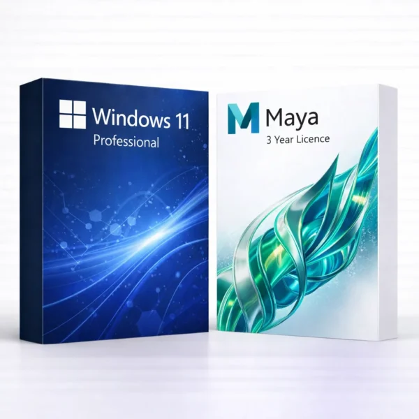 Windows 11 Pro és Autodesk Maya (3 év) szoftvercsomag termékképe