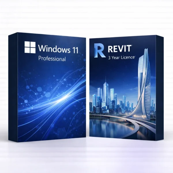 Windows 11 Pro és Autodesk Revit (3 év) szoftvercsomag termékképe