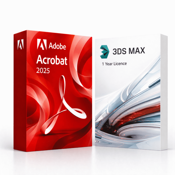 Acrobat 2025 és 3ds Max (1 év) szoftvercsomag termékképe