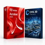 Acrobat 2025 (örök) + Civil 3D (3 év)