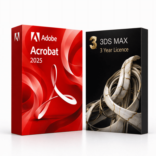 Acrobat 2025 és 3ds Max (3 év) szoftvercsomag termékképe