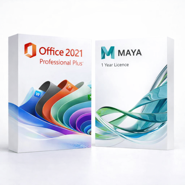 Office 2021 Pro Plus és Autodesk Maya (1 év) szoftvercsomag termékképe