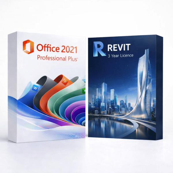 Office 2021 Pro Plus és Autodesk Revit (3 év) szoftvercsomag termékképe