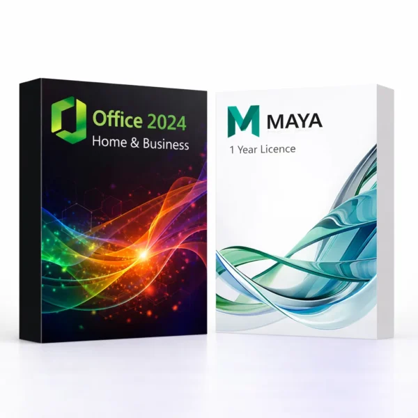Office 2024 Home és Business és Autodesk Maya (1 év) szoftvercsomag termékképe