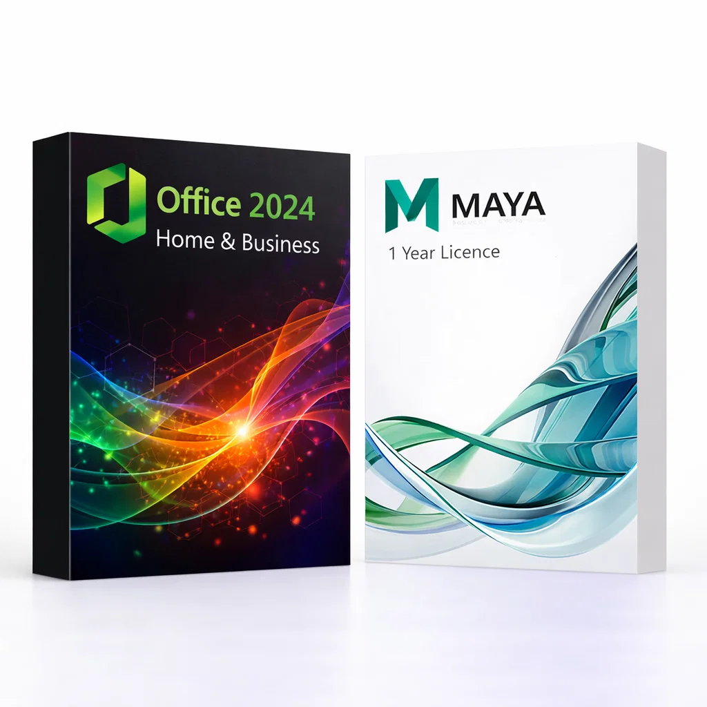 off24hb_auto1maya Office 2024 Home & Business (örök) + Autodesk Maya (1 év) - Image 1