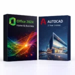 Office 2024 Home & Business (örök) + Autodesk AutoCAD (3 év)