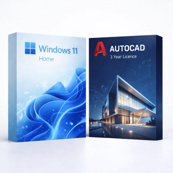 Windows 11 Home és Autodesk AutoCAD (3 év) szoftvercsomag termékképe