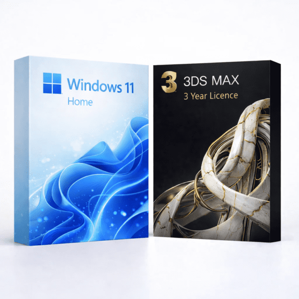 Windows 11 Home és Autodesk 3ds Max (3 év) szoftvercsomag termékképe