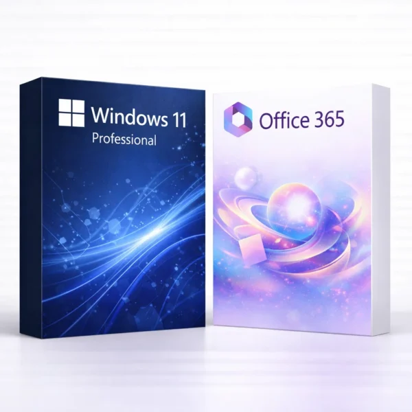 Windows 11 Pro és Office 365 szoftvercsomag termékképe