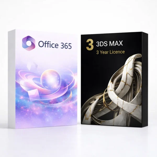 Office 365 (1 év) és 3ds Max (3 év) szoftvercsomag termékképe