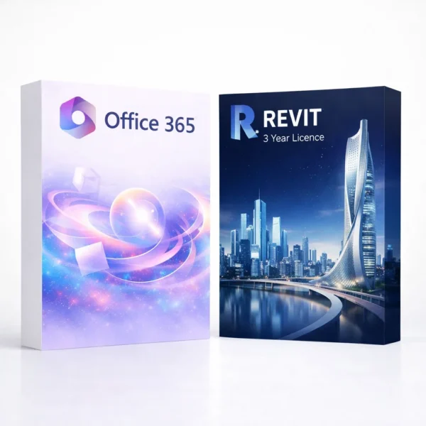 Office 365 (1 év) és Revit (3 év) szoftvercsomag termékképe