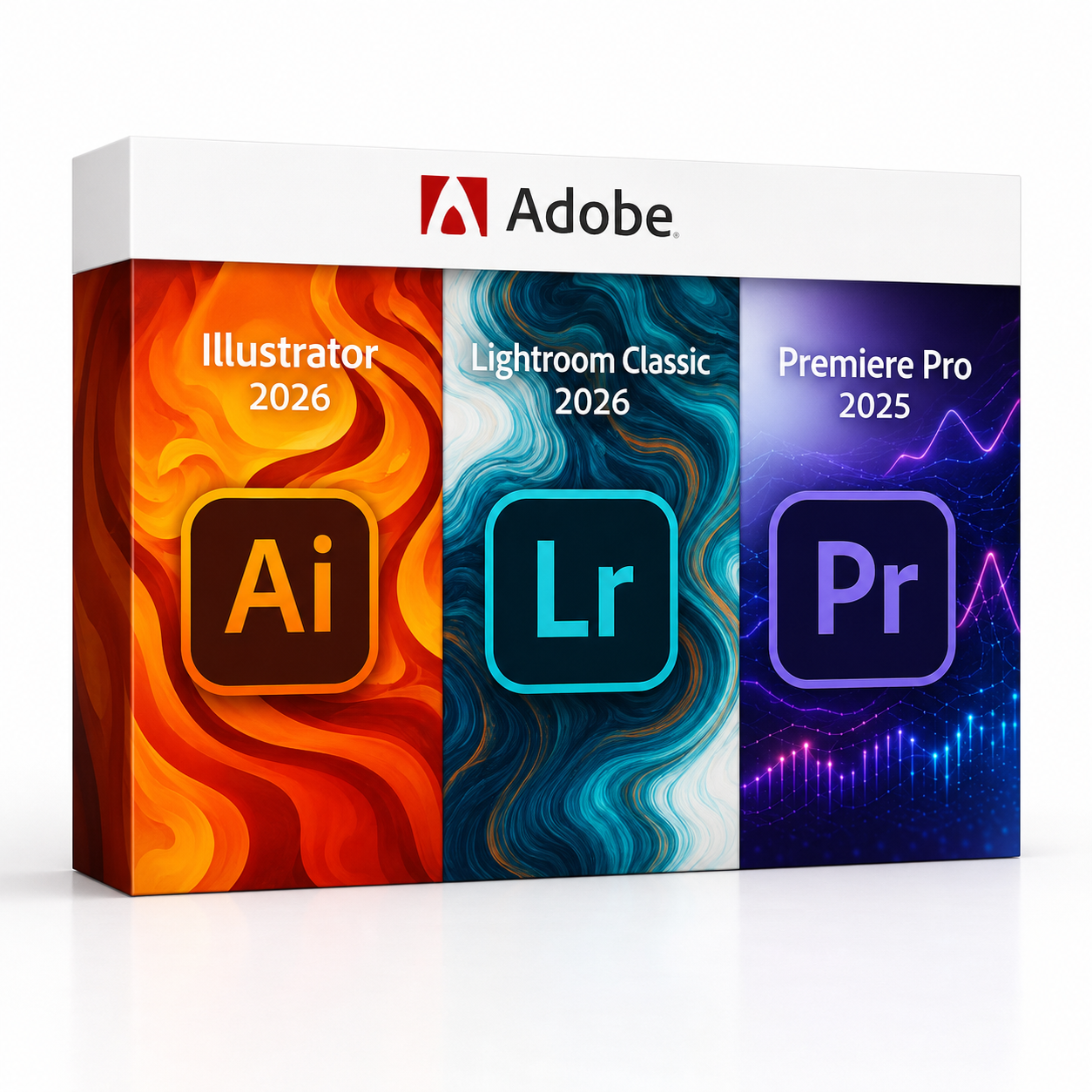 ai26_lrc26_pr25 Illustrator 2026 + Lightroom Classic 2026 + Premiere Pro 2025 - Image 1