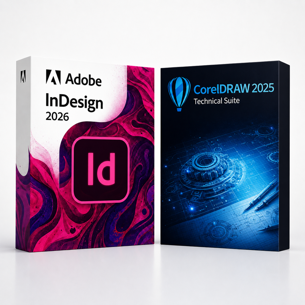 id26_cd25ts InDesign 2026 + CorelDRAW Technical Suite 2025 - Image 1