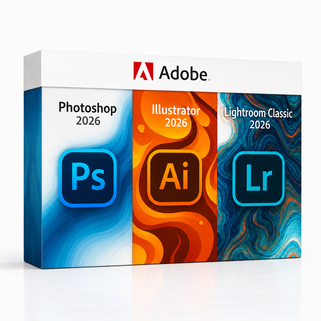 ps26_ai26_lrc26 Photoshop 2026 + Illustrator 2026 + Lightroom Classic 2026 - Image 1