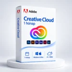 Creative Cloud 1 hónapos licenc Windows és Mac rendszerre, AI-funkciókkal és felhőtárhellyel