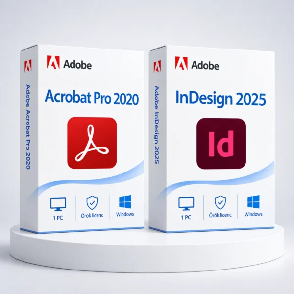 InDesign 2025 + Acrobat 2020 Pro I Windows