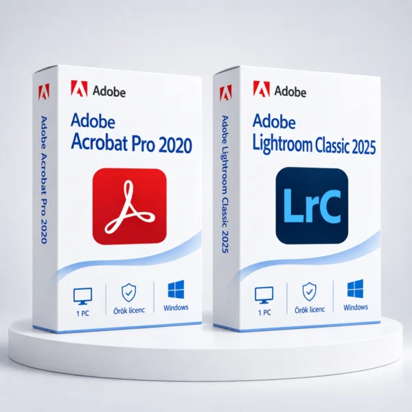 Lightroom Classic 2025 + Acrobat 2020 Pro I Windows