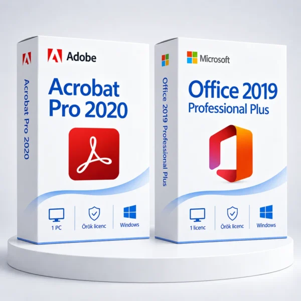 Microsoft Office 2019 Professional Plus + Acrobat 2020 Pro I Windows