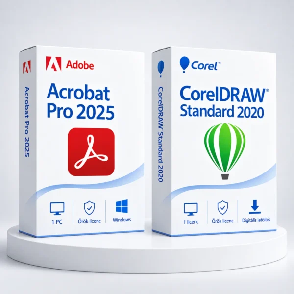 Acrobat 2025 + CorelDRAW Standard 2020