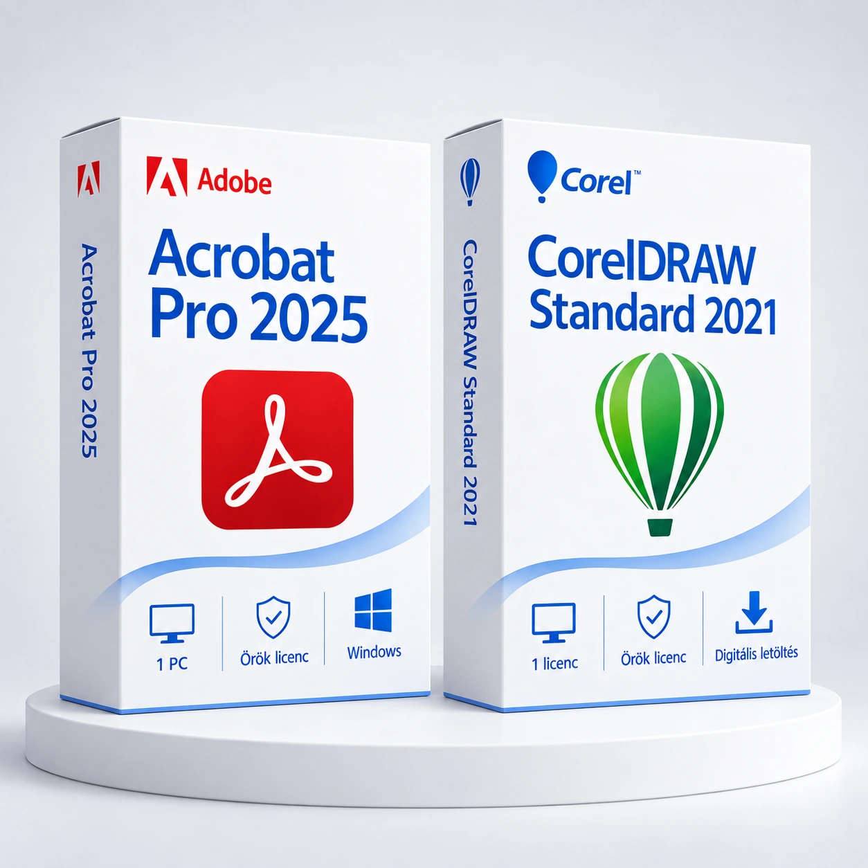 acrobat-pro-2025--coreldraw-standard-2021 Acrobat 2025 + CorelDRAW Standard 2021 - Image 1