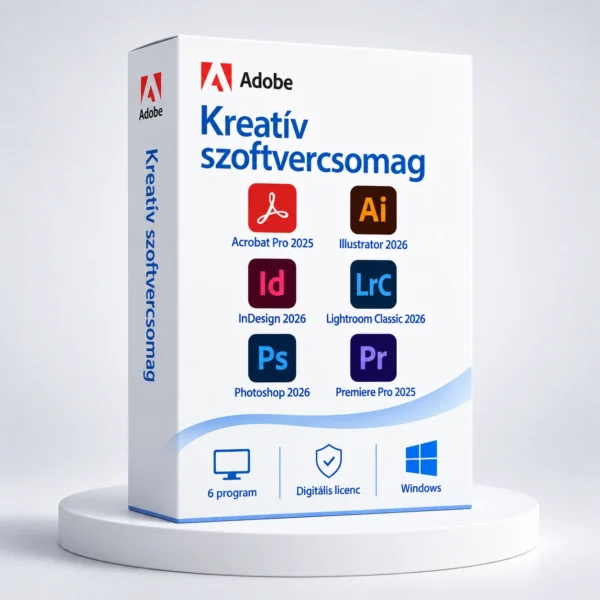 Photoshop + Illustrator + InDesign + Lightroom 2026, Acrobat + Premiere Pro 2025