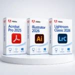 Illustrator 2026 + Lightroom Classic 2026 + Acrobat 2025