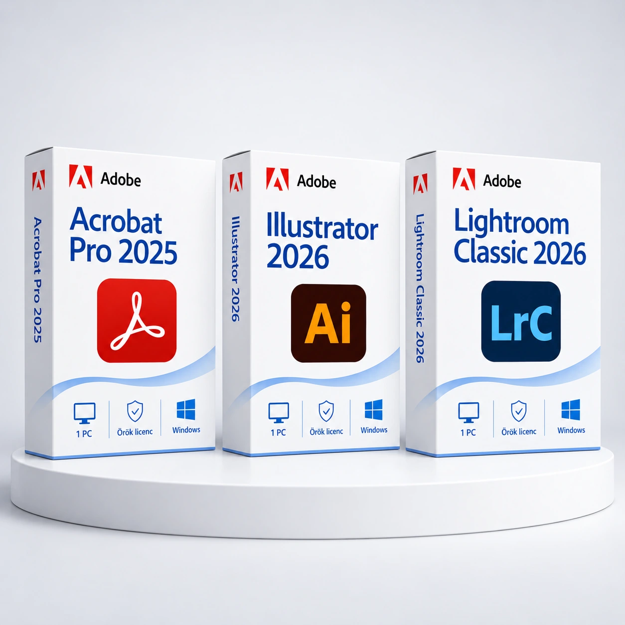 acrobat-pro-2025--illustrator-2026--lightroom-classic-2026 Illustrator 2026 + Lightroom Classic 2026 + Acrobat 2025 - Image 1