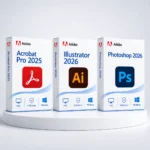 Photoshop 2026 + Illustrator 2026 + Acrobat 2025