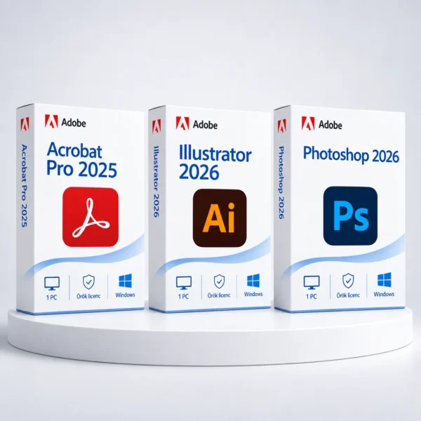 Photoshop 2026 + Illustrator 2026 + Acrobat 2025