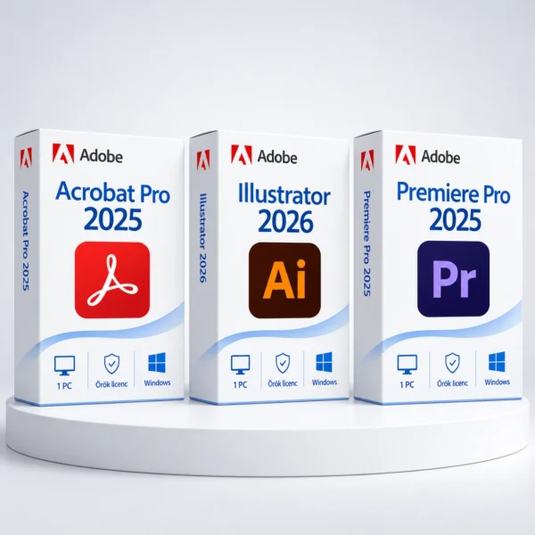 Illustrator 2026 + Premiere Pro 2025 + Acrobat 2025