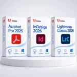 InDesign 2026 + Lightroom Classic 2026 + Acrobat 2025