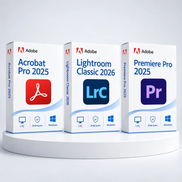 Lightroom Classic 2026 + Premiere Pro 2025 + Acrobat 2025