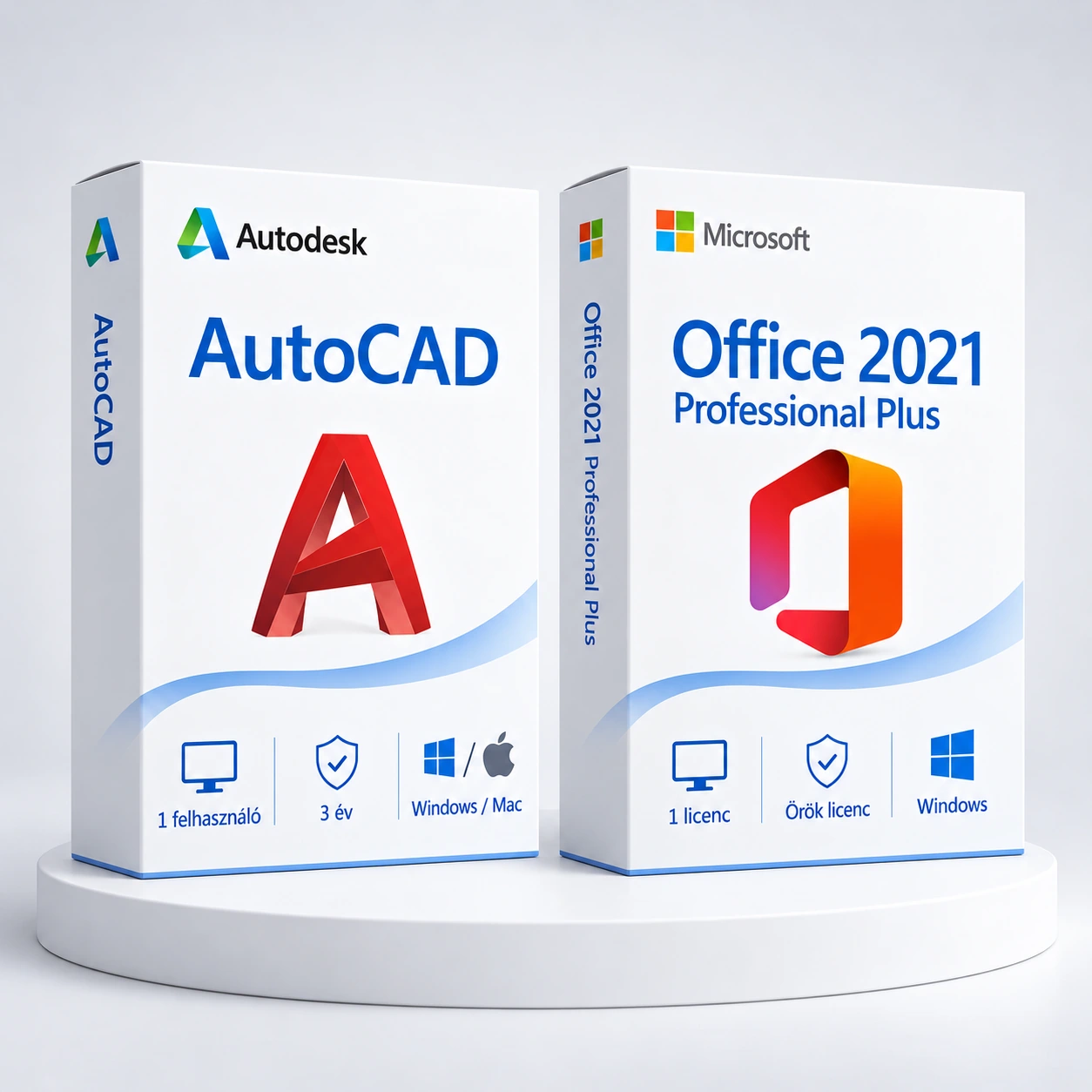 autocad-3-ev--office-2021-professional-plus Office 2021 Pro Plus (örök) + Autodesk AutoCAD (3 év) - Image 1